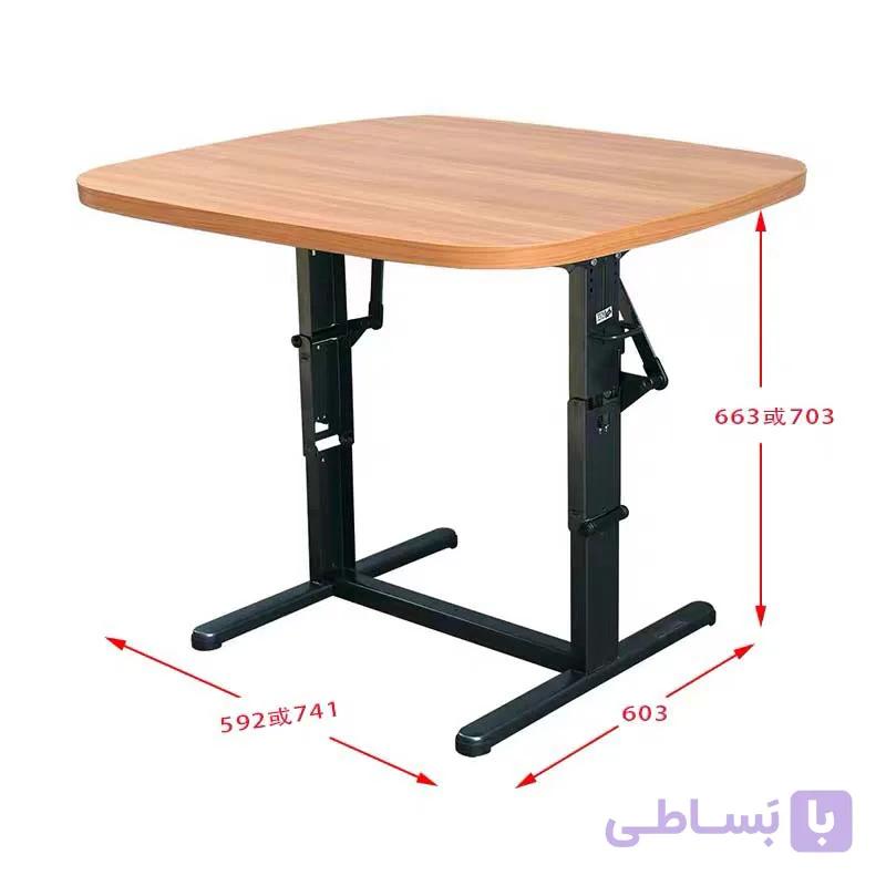 پایه میز وسط دوپایه تاشو — تصویر 1