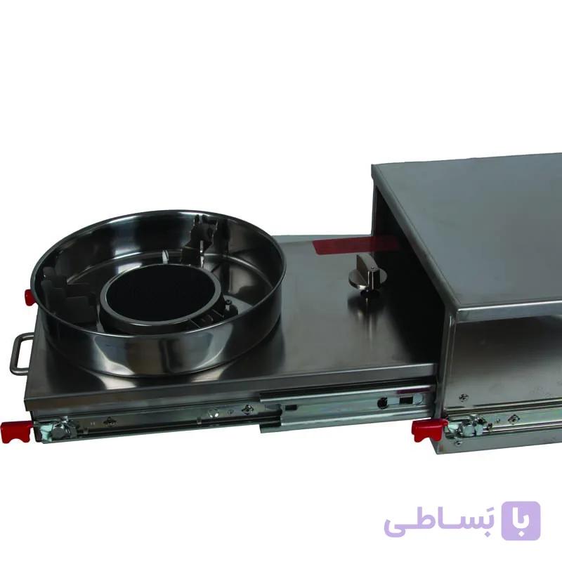 اجاق گاز بیرونی ریلی با میز کار — تصویر 1