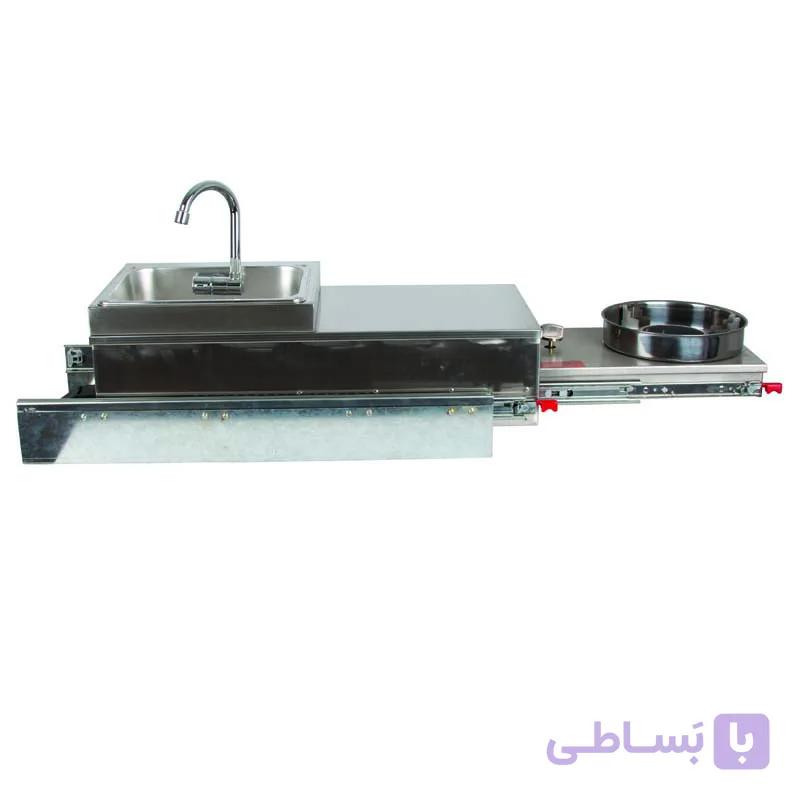 اجاق گاز و سینک بیرونی ریلی — تصویر 1