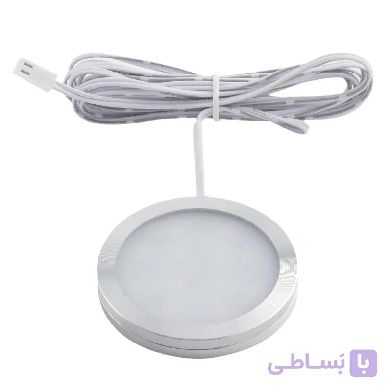 چراغ گرد 60 میلیمتر کد 101 مهتابی — تصویر 1