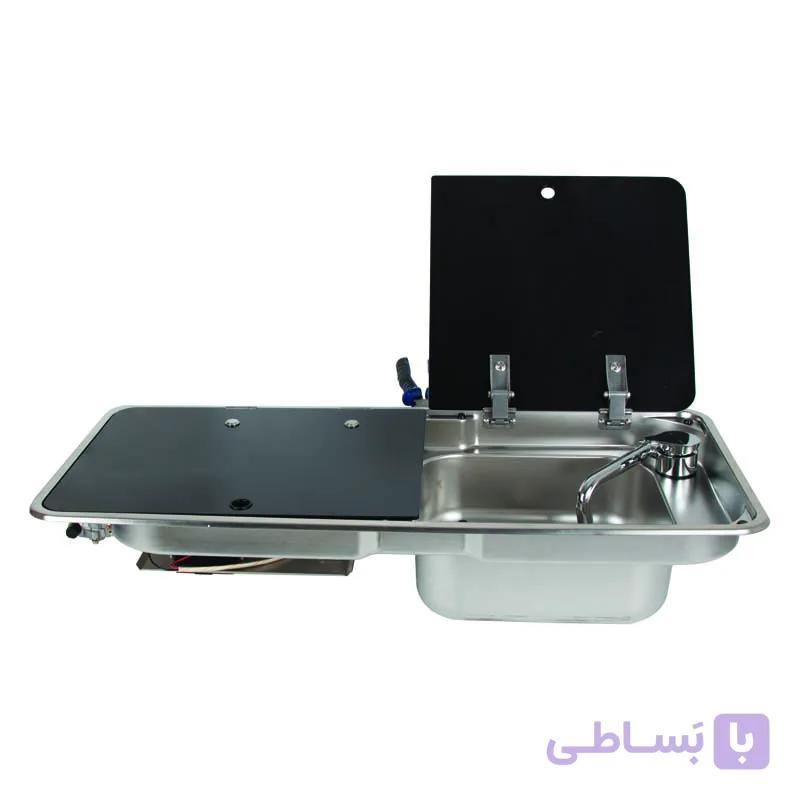 سینک و گاز مستطیل بزرگ — تصویر 1