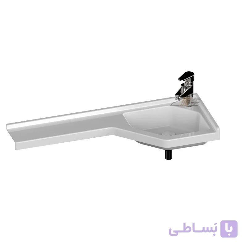 روشویی با صفحه مینیمال — تصویر 1