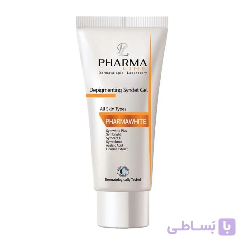 ژل شوینده فارمالاین مدل PHARMAWHITE حجم 200 میلی‌لیتر | روشن‌کننده مناسب انواع پوست