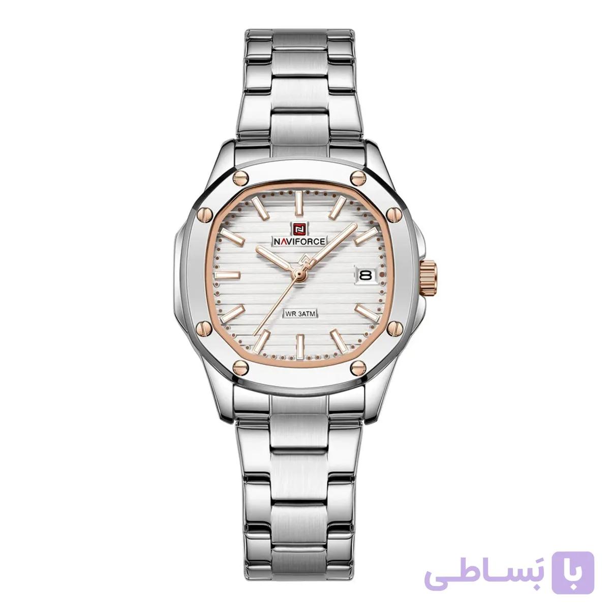 ساعت مچی عقربه ای زنانه نیوی فورس مدل NF5069 SW — تصویر 1