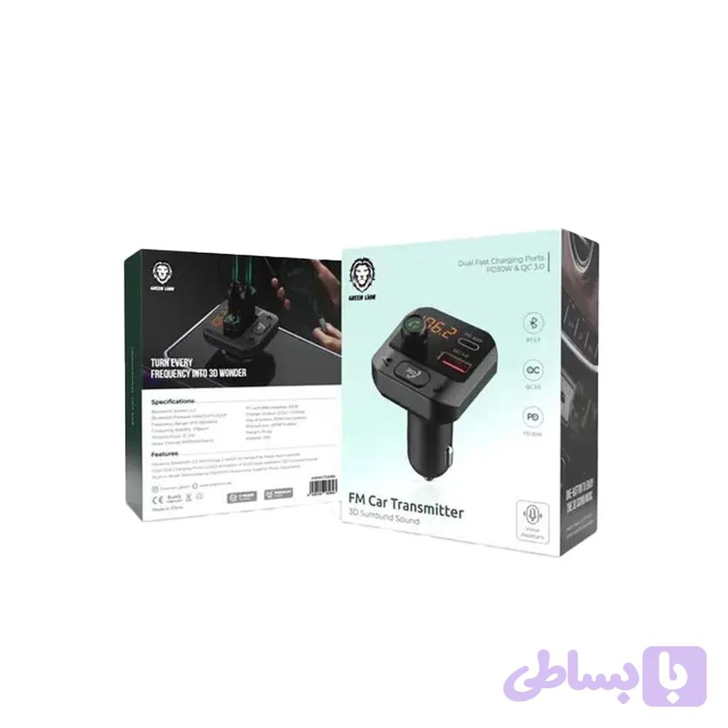 شارژر فندکی گرین لاین دارای دستیار صوتی و رادیو