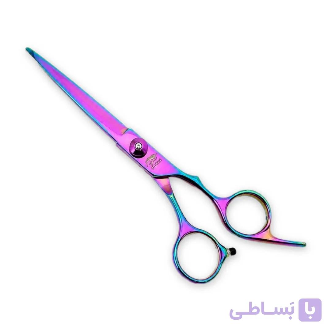 قیچی کوتاهی مو هفت رنگ لوپینا LOPINA مدل GH006 — تصویر 1