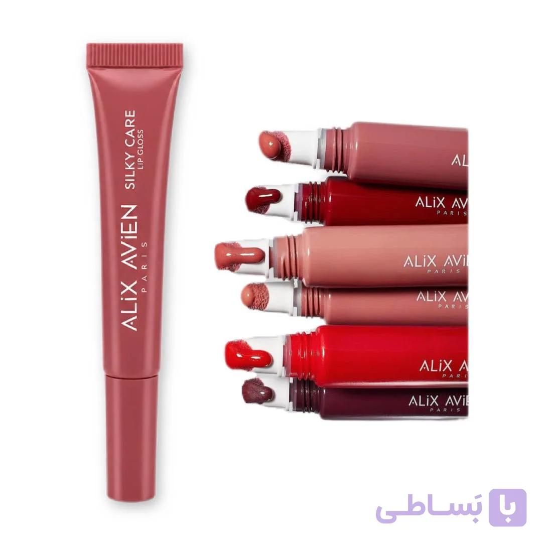 رژ لب مایع سیلکی کر آلیکس آوینALIX AVIEN مدل Silky Care Lip Gloss همه شماره ها — تصویر 1
