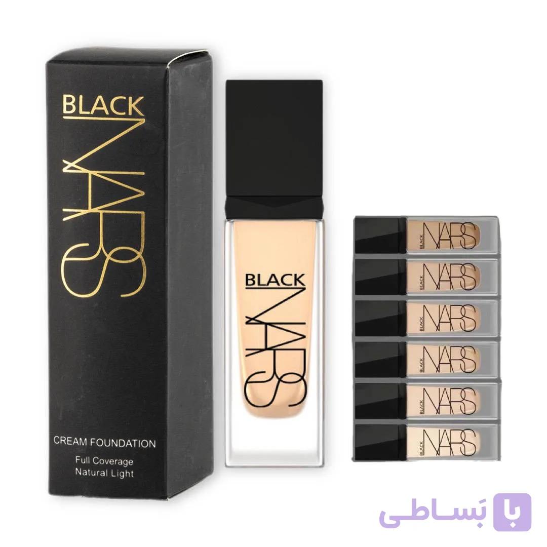 کرم پودر شیشه ای فاقد چربی بلک نارس BLACK NARS مدل Cream Foundation حجم 30 میل همه شماره ها — تصویر 1