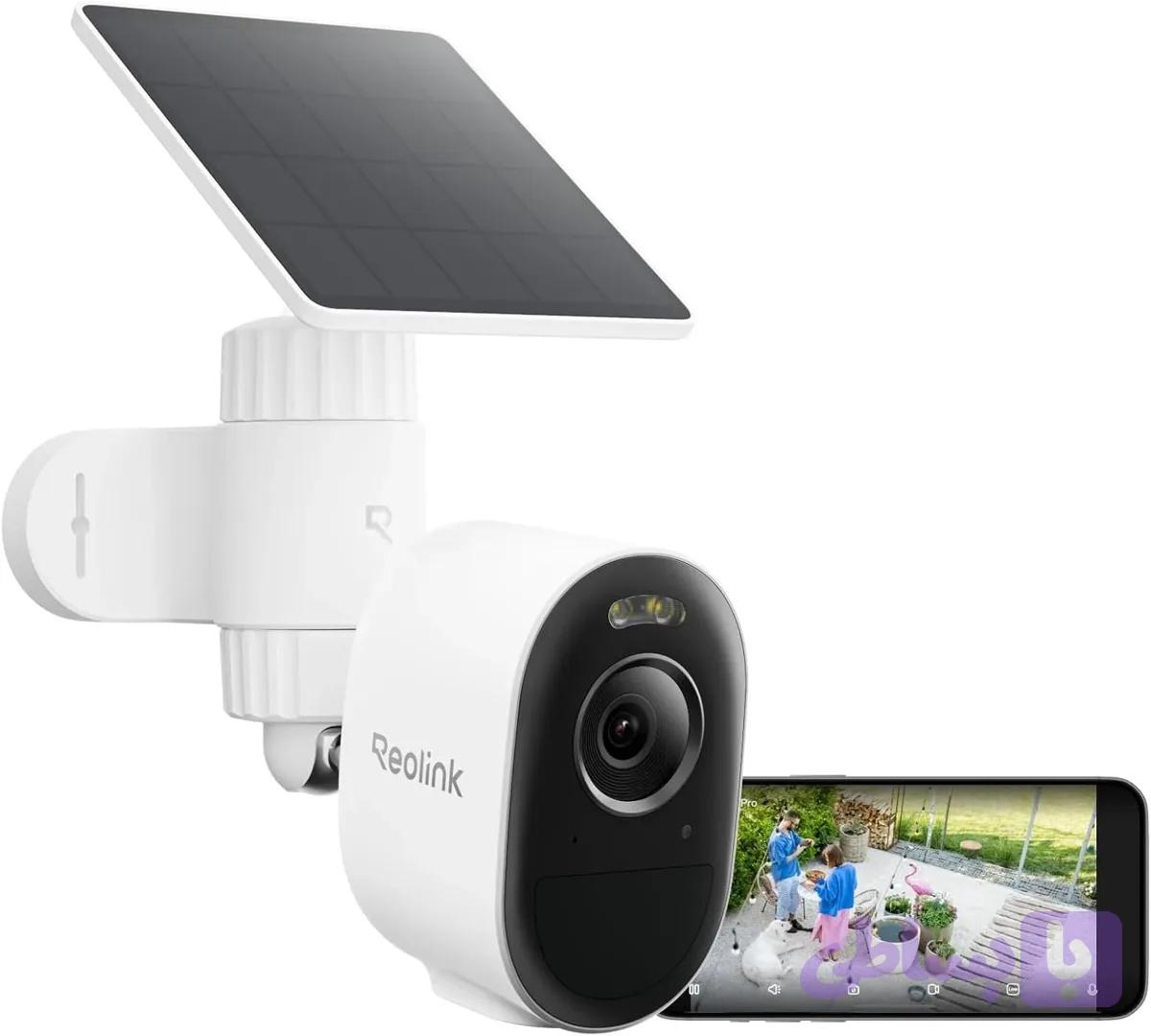 دوربین مداربسته شرکت رئولینک مدل Reolink Argus 3 pro solar panel — تصویر 1