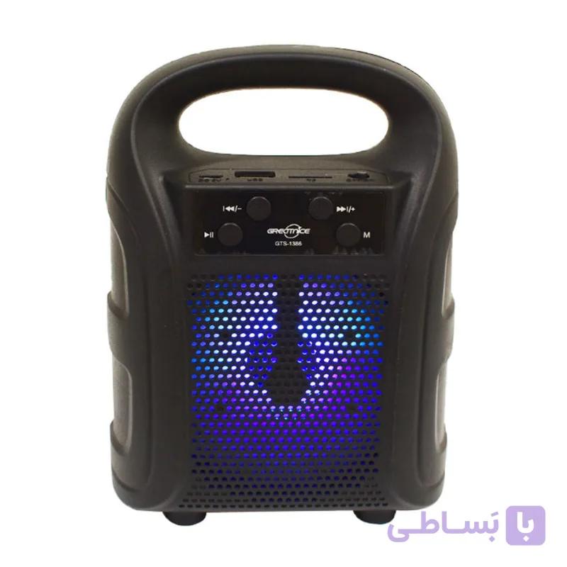 اسپیکر بلوتوثی قابل حمل گریت نایس مدل GTS-1386 — تصویر 1