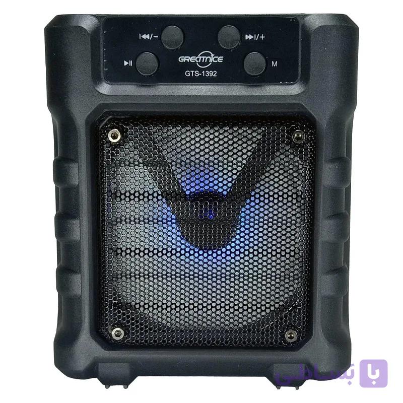 اسپیکر بلوتوثی قابل حمل گریت نایس مدل GTS-1392 — تصویر 1