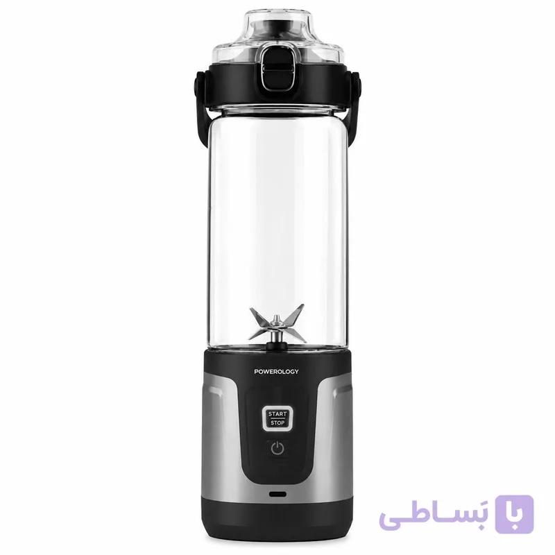 شیکر ورزشی پاورولوجی مدل Duomix گنجایش 0.6 لیتر — تصویر 1