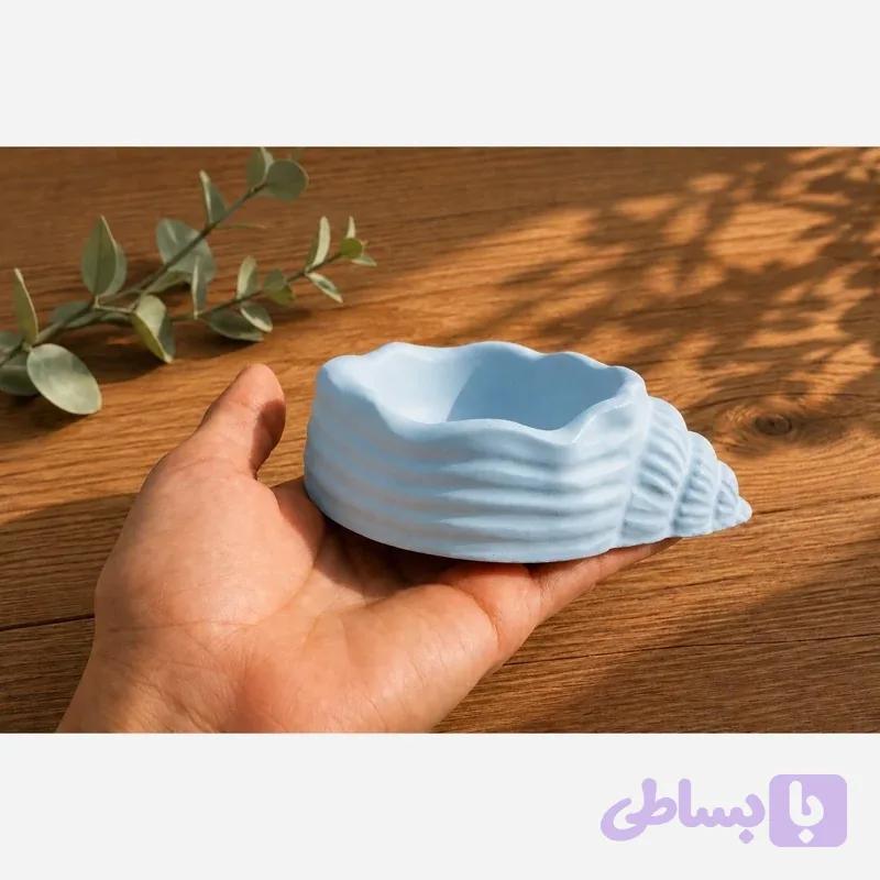 جا شمعی طرح صدف