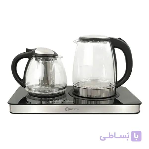 چای ساز ویکنز مدل VIC-450 رنگ مشکی