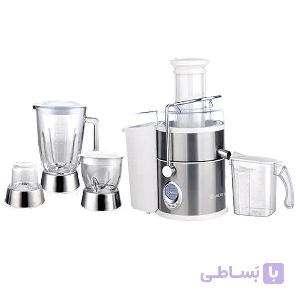 آبمیوه گیری چهارکاره ویکنز مدل VIC-985 رنگ سفید