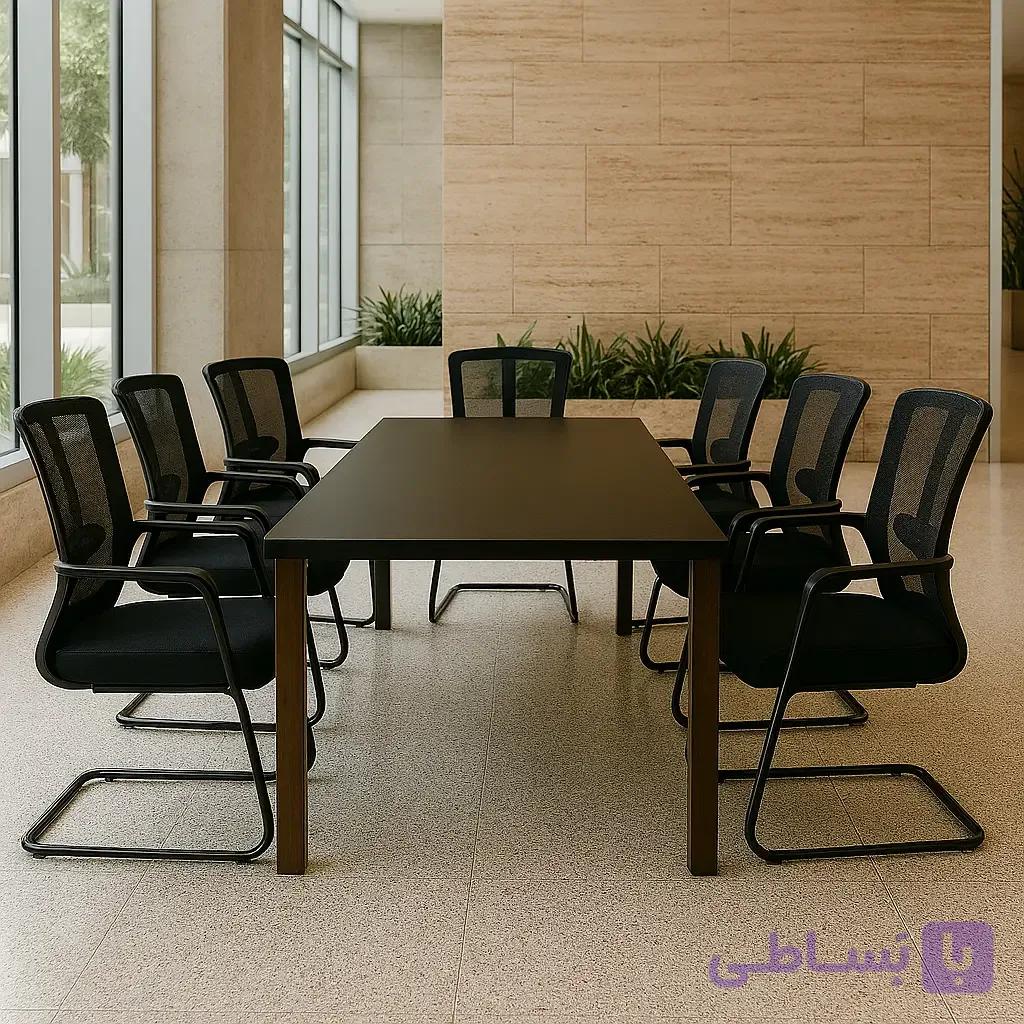 صندلی اداری کنفرانسی توری مدل T30C — تصویر 1
