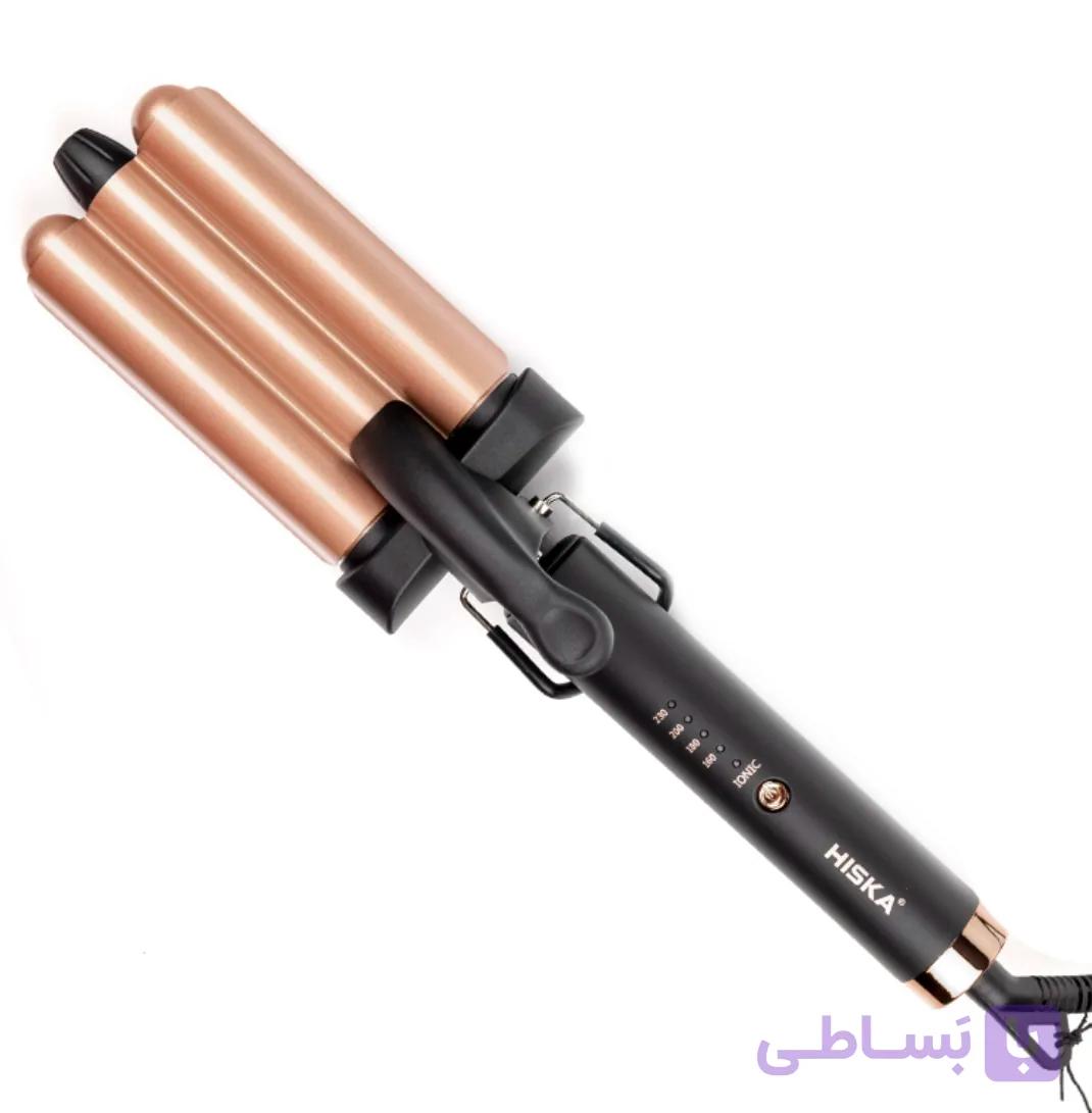 اتو مو فرکننده سه‌قلو انبر موج بابلیس هیسکا مدل H5410S