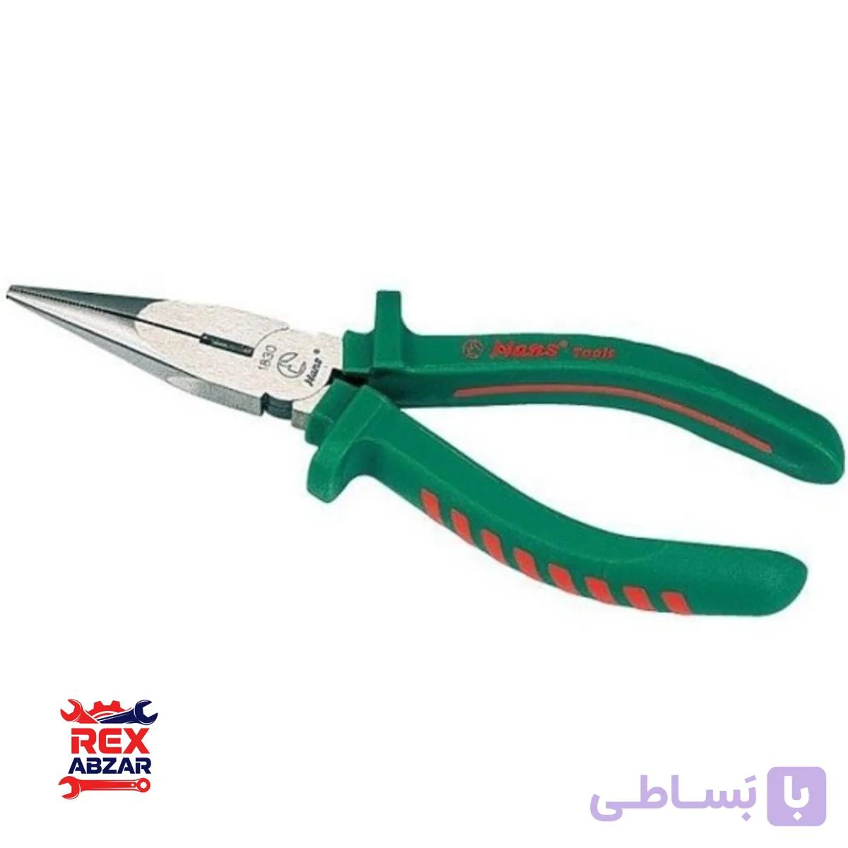 انبر دم باریک سایز ۸ اینچ  مدل 8-1830 هنس