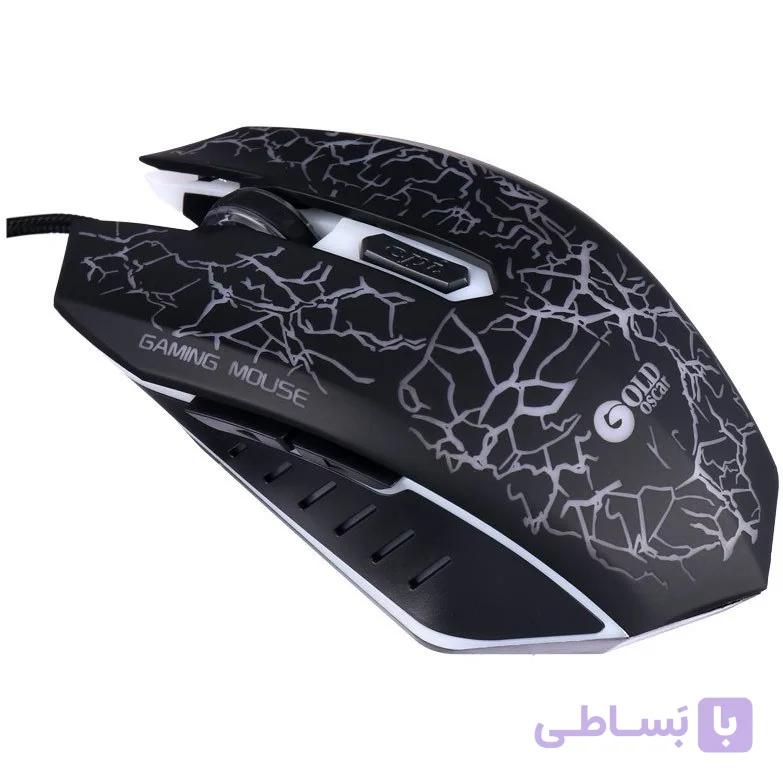 ماوس گیمینگ اسکار مدل T4 با سیم — تصویر 1