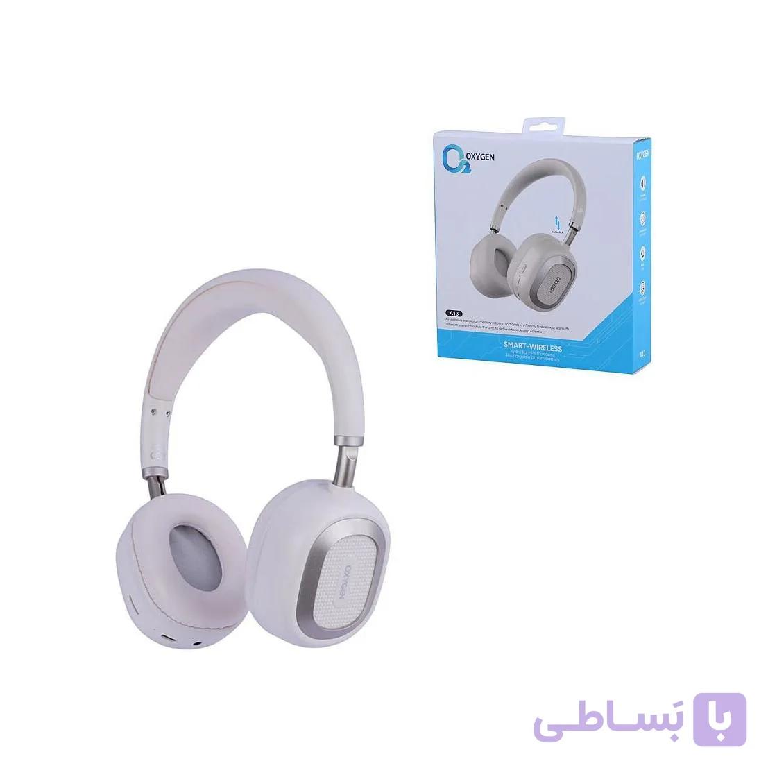 هدفون بی سیم اکسیژن مدل A13 گارانتی یکسال تعویض — تصویر 1