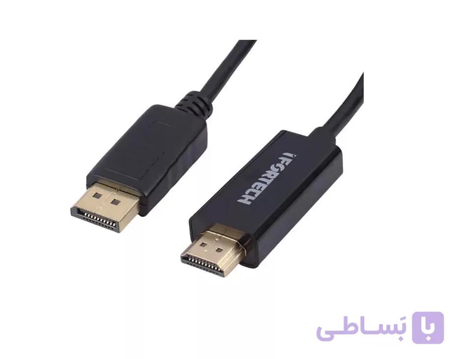 کابل تبدیل 1.8 متری Display To HDMI آی فورتک IFORTECH — تصویر 1
