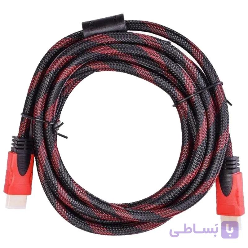 کابل HDMI 5 متری سیم نسوز نویز گیردار Delta — تصویر 1