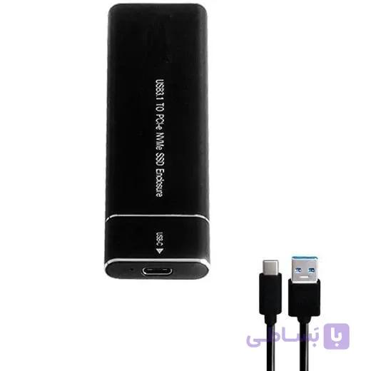 باکس اس اس دی M.2 NVMe به USB 3.1 دی نت (D-Net) با سرعت 10Gbps — تصویر 1