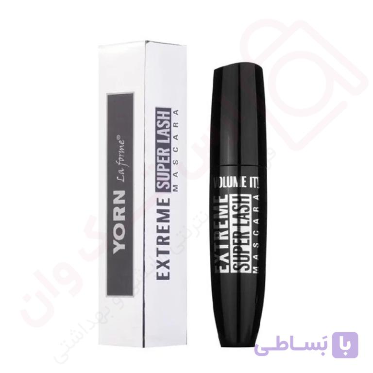 ریمل حجم دهنده یورن مدل Extreme Super Lash