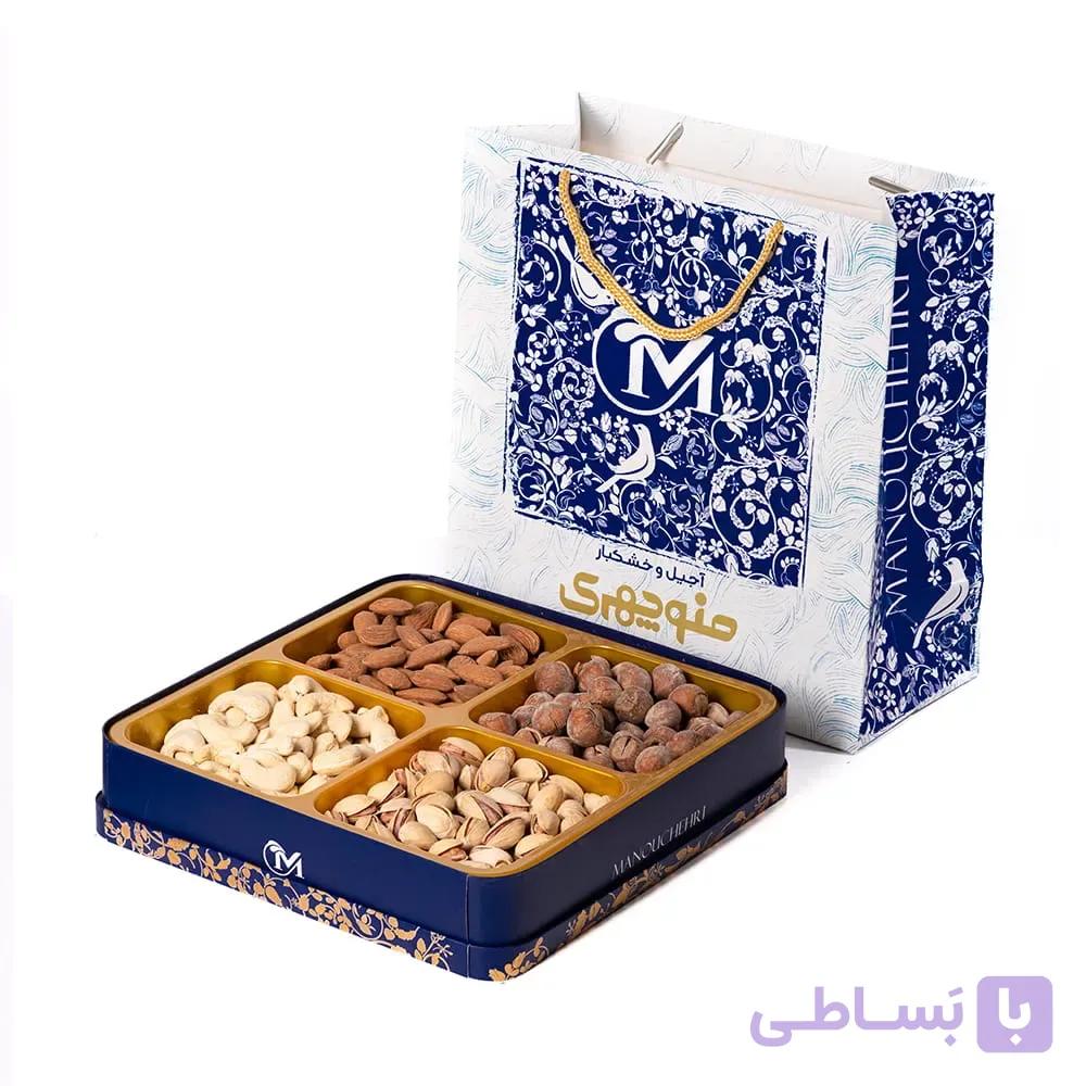 پک هدیه آجیلی گلستان (دو) — تصویر 1