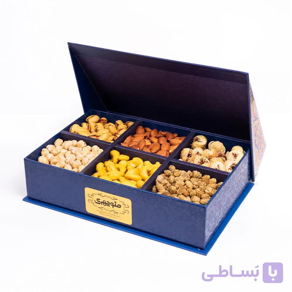 باکس هدیه آجیلی نصیر (بزرگ) — تصویر 1