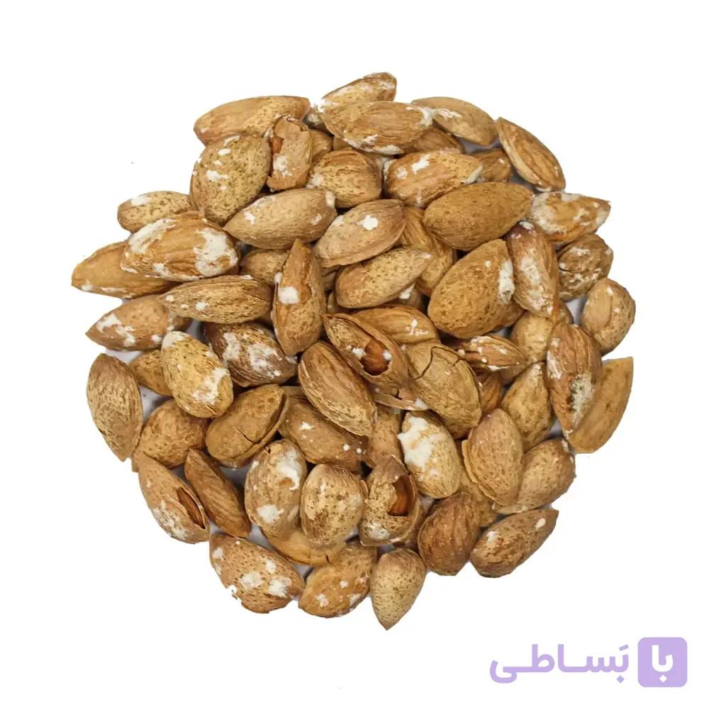 بادام درختی پوست کاغذی نمکی — تصویر 1