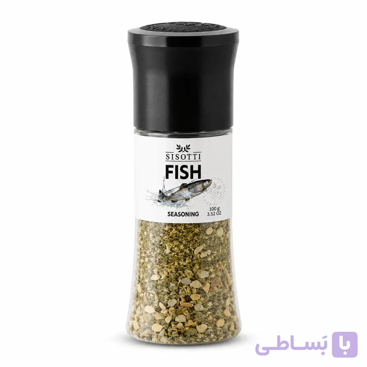 ادویه ماهی و میگو سیسوتی (100 گرمی)