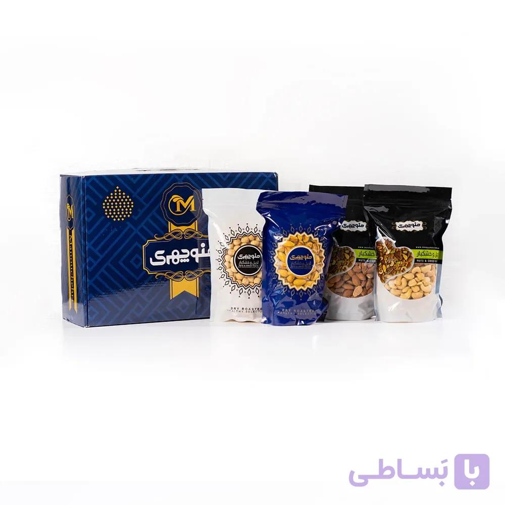 پک سازمانی چمدانی طلایی منوچهری