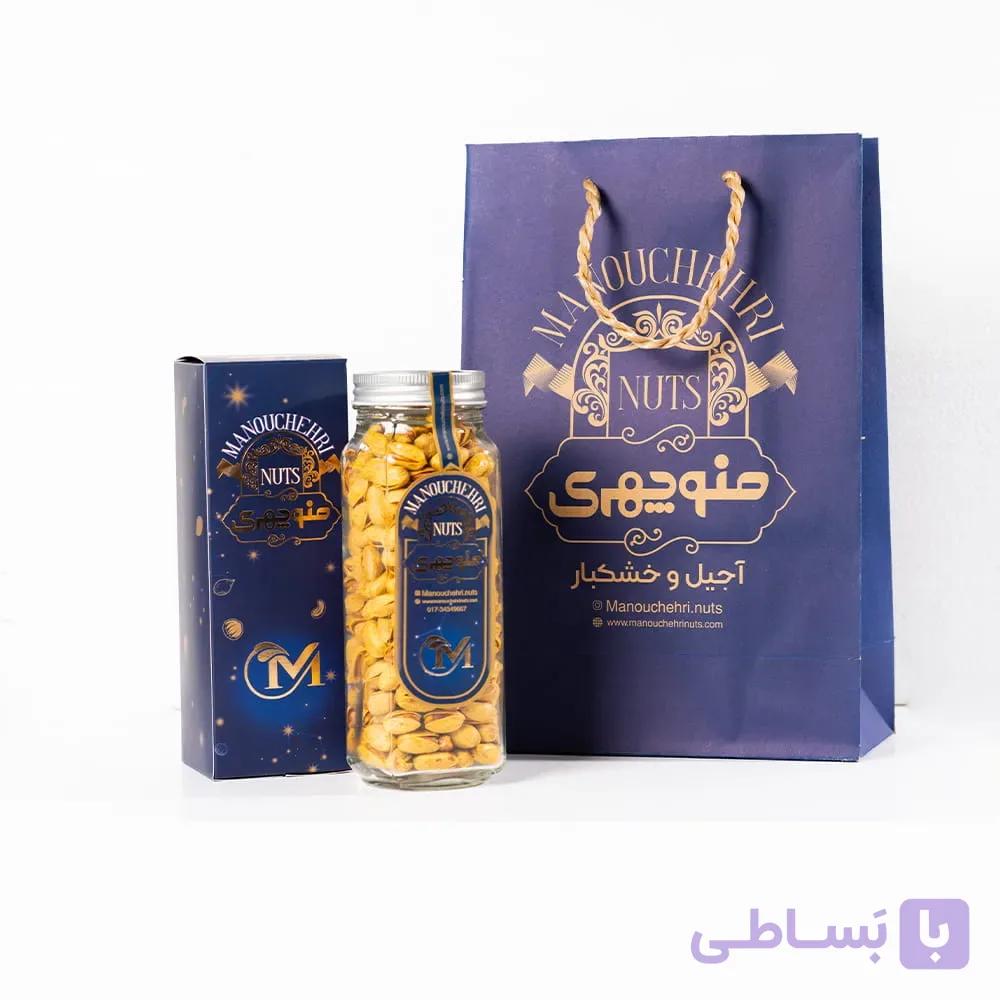 شیشه ی پسته اکبری نمکی — تصویر 1