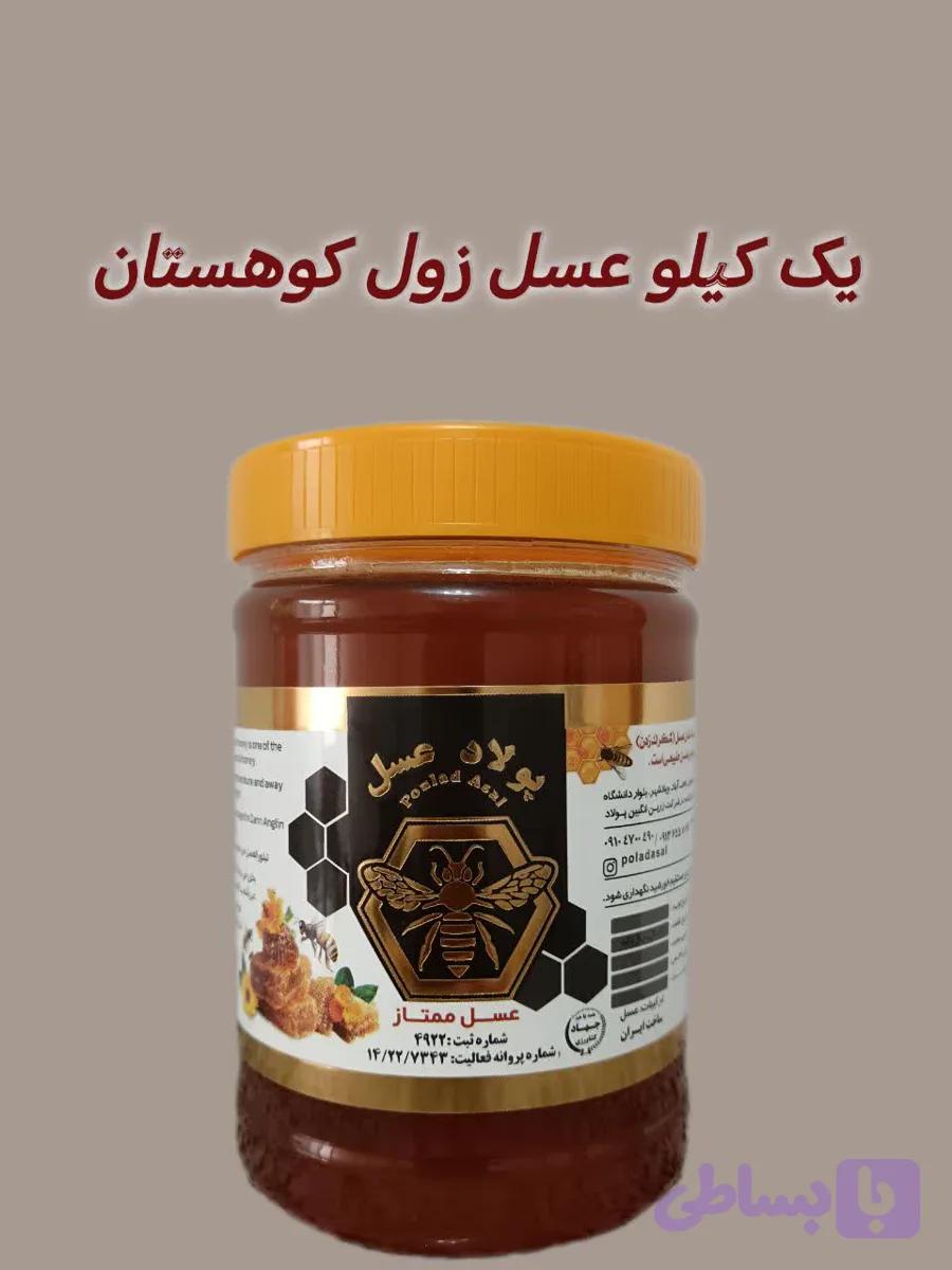 عسل زول(بوقناق) کوهستانی ممتاز ۱ کیلویی — تصویر 1