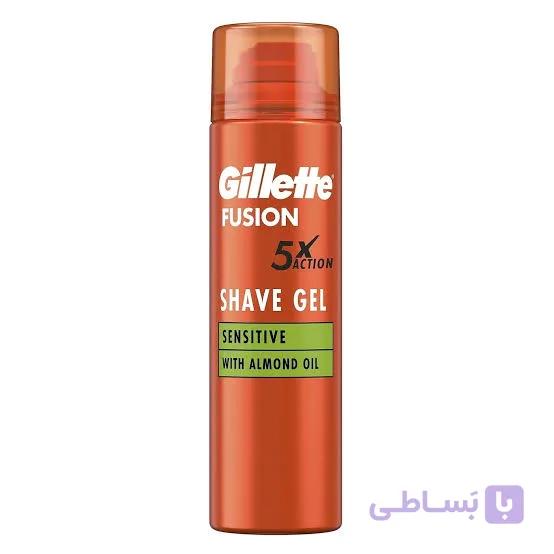 ژل اصلاح جیلت فیوژن 5X اکشن (Gillette Fusion Shave Gel)