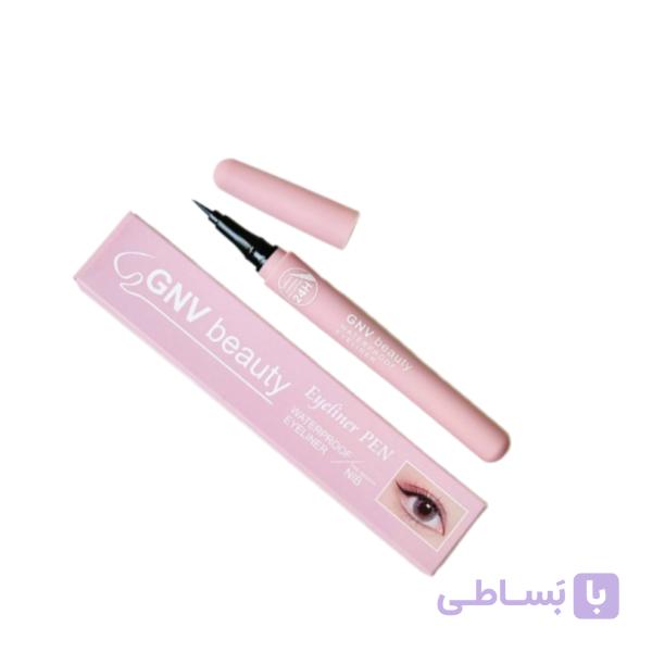 خط چشم ماژیکی جی‌ان‌وی بیوتی (GNV beauty Eyeliner Pen) — تصویر 1