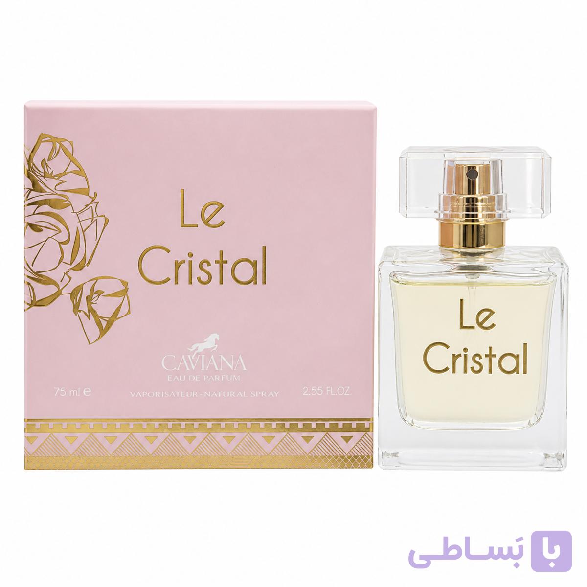 ادو پرفیوم زنانه کاویانا مدل Le Cristal حجم ۷۵ میلی‌لیتر — تصویر 1