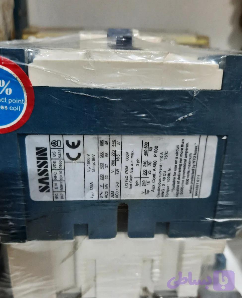 کنتاکتور 80 آمپر ساسین D80