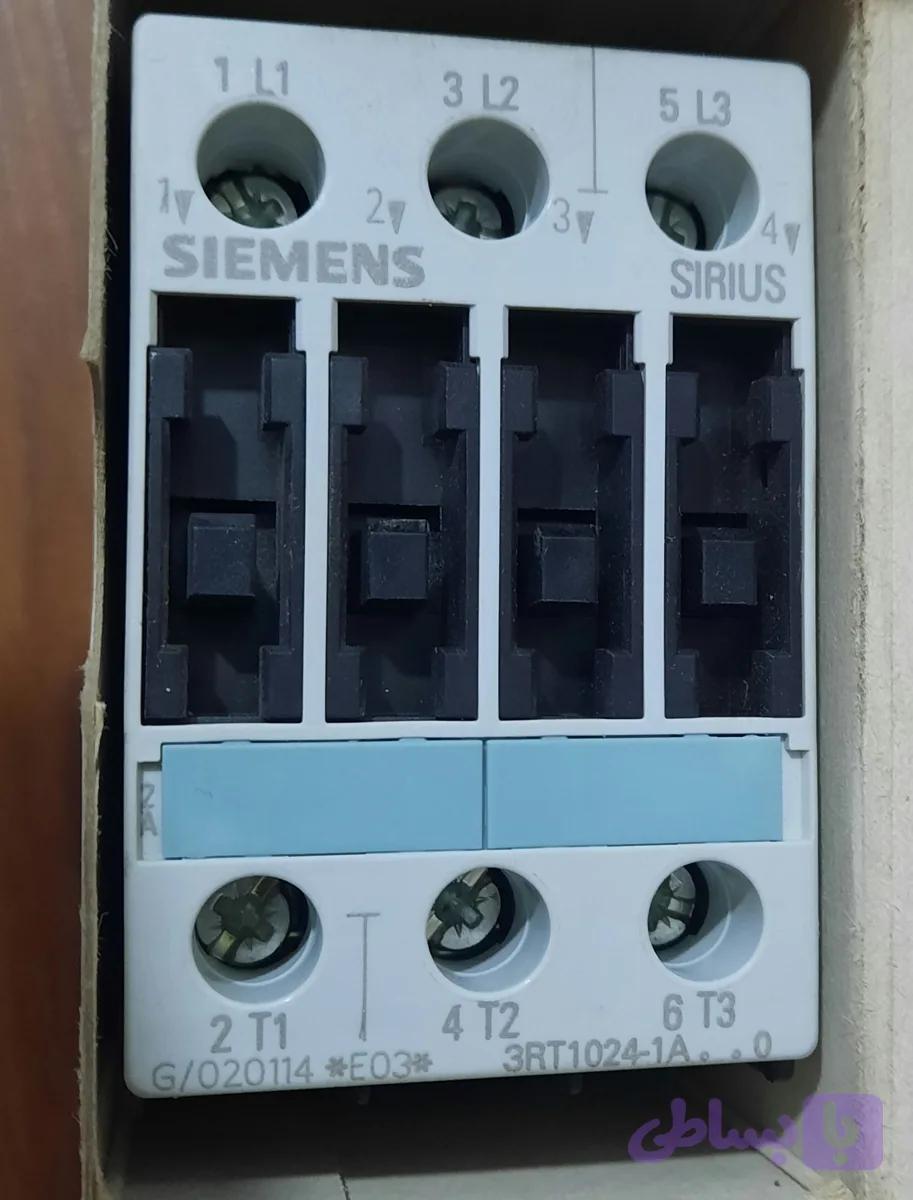 کنتاکتور 12A زیمنس SIRIUS ,3RT1024_1AP00
