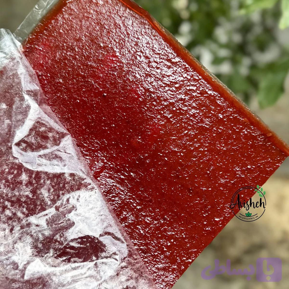 لواشک آلو قرمز ملس — تصویر 1