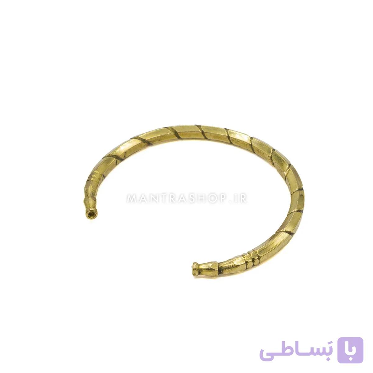 دستبند برنجی دست ساز کد 441
