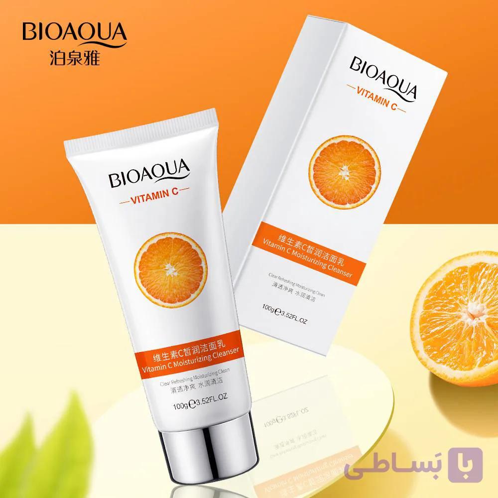 فوم شستشو ویتامین C بیوآکوا BIOAQUA — تصویر 1