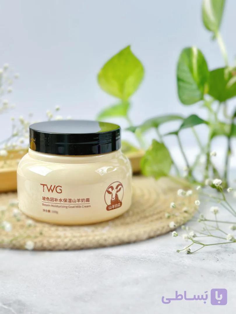 مرطوب‌کننده شیر بز برند TWG — تصویر 1