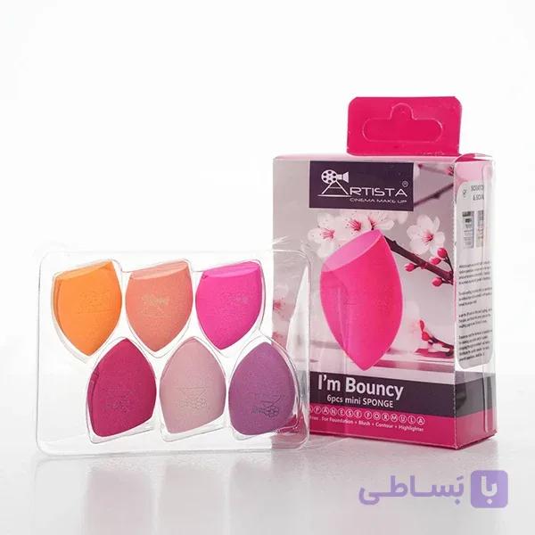 اسفنج آرایشی مینی 6 قطعه ای آرتیستا | Artista 6pcs Mini SPONGE