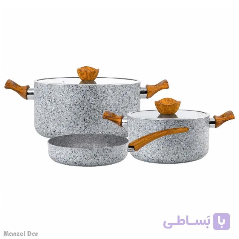سرویس 5 پارچه نالینو مدل سوپر گرانیت — تصویر 1