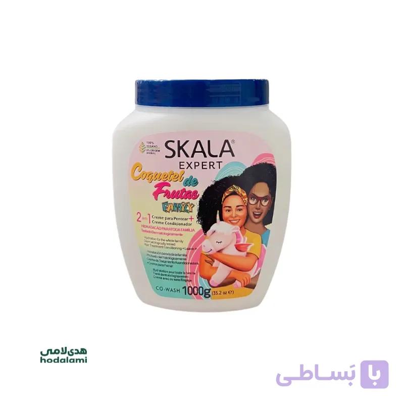 اسکالا کرم مو حالت دهنده کوکتل میوه موهای فر و موج دار 2در 1 — تصویر 1