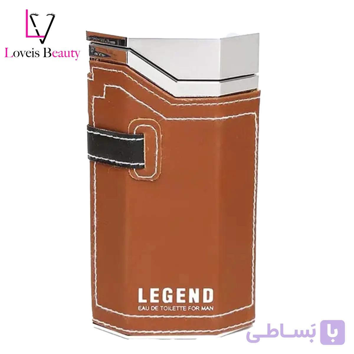 ادکلن امپر لجند قهوه ای با ادکلن ۲۰ میل | Emper Legend — تصویر 1