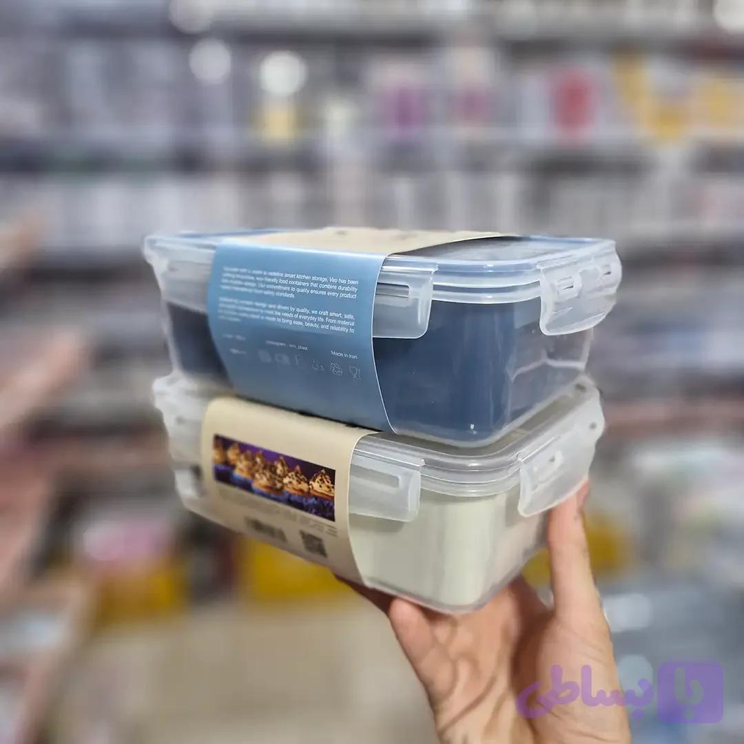 ظرف نگهدارنده 4خانه ویرو ایزی لاک 1500ml — تصویر 1