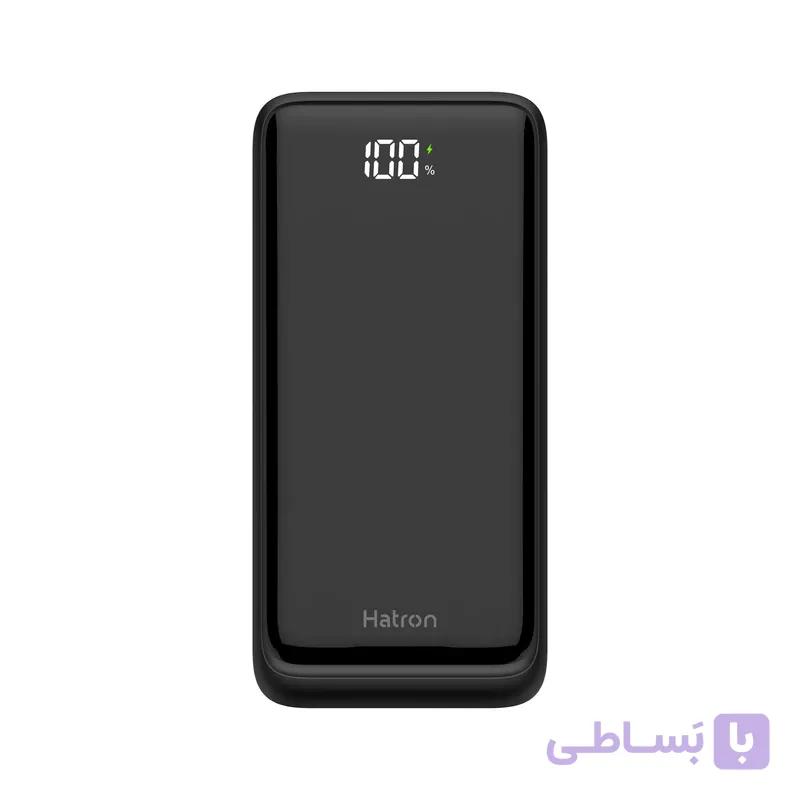 پاوربانک هترون مدل HPB1055G با ظرفیت 10000میلی آمپر ساعت